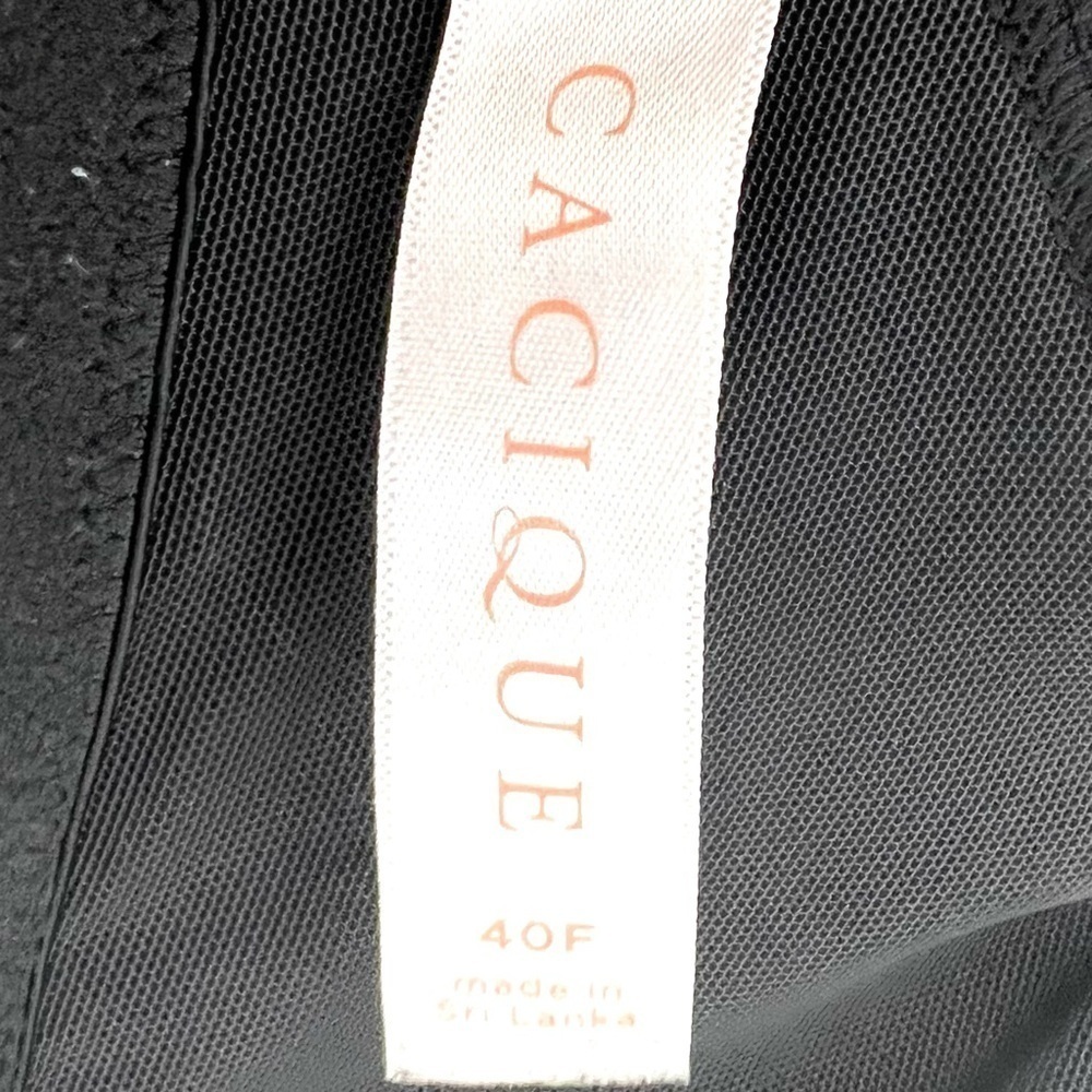 Cacique Black Padded Underwire Bra - Picture 6 of 6